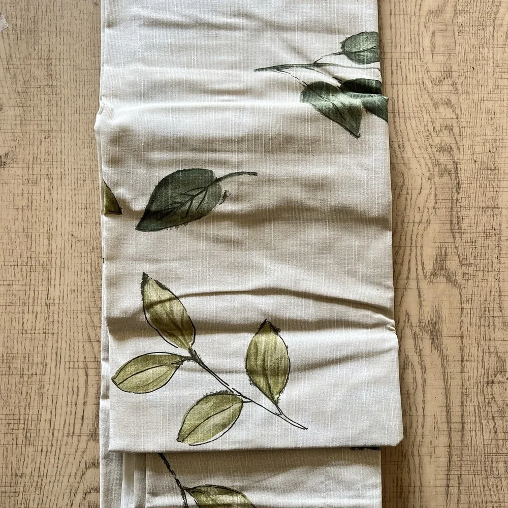Lot of 4 Croscill Autumn Leaves 5741 Blouson Valance Vintage NOS 94 X 15